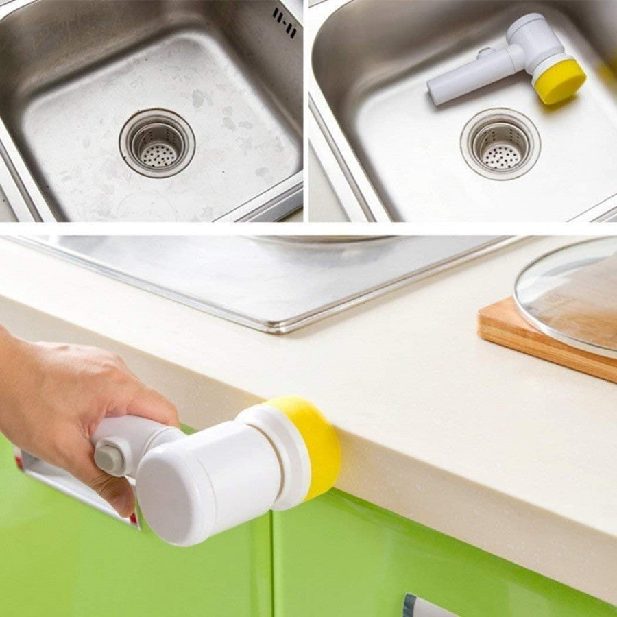 5 in 1 Handheld Bathroom Cleaning Brush
