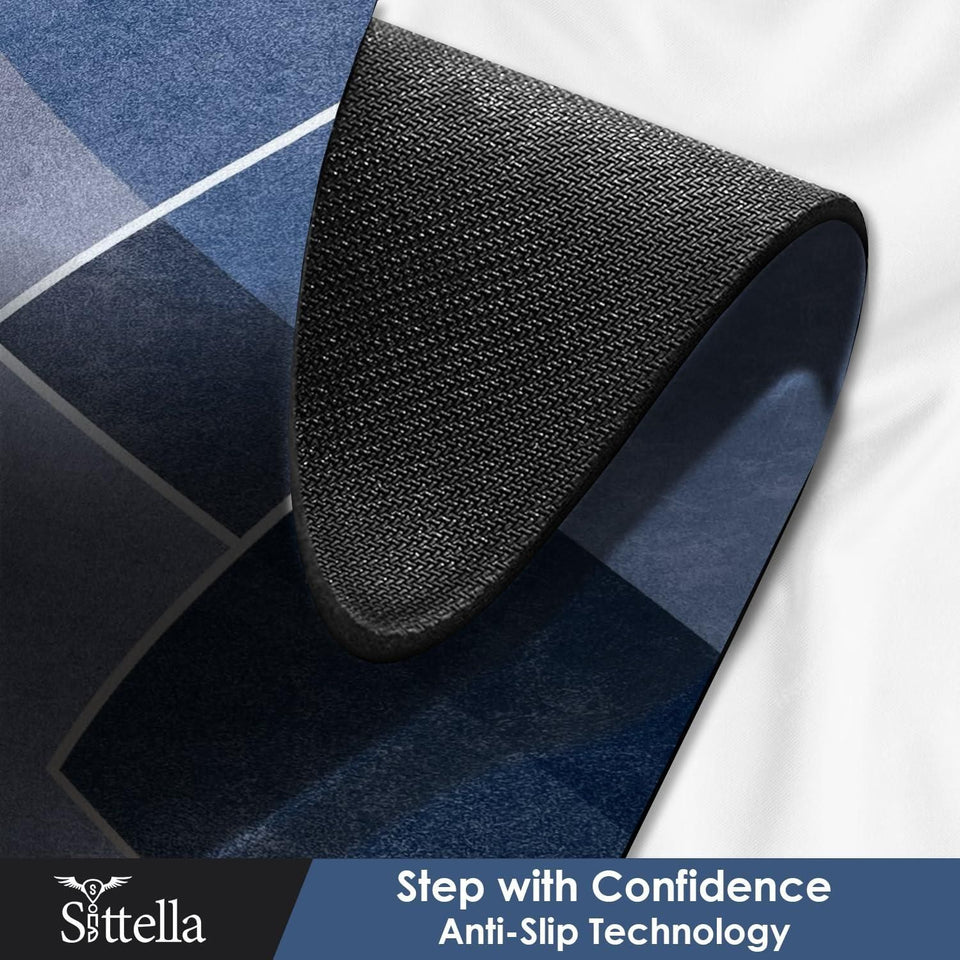 Anti-Slip Kitchen Mat & Runner Set – 2 Pieces (1 Mat + 1 Runner)