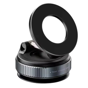 Grip Pro – Dual Vacuum & Magnetic Car Mount Holder Includes 2 magnetic rings