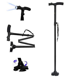 smart old man walking stick
