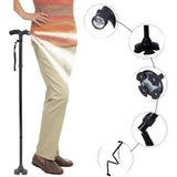 smart old man walking stick
