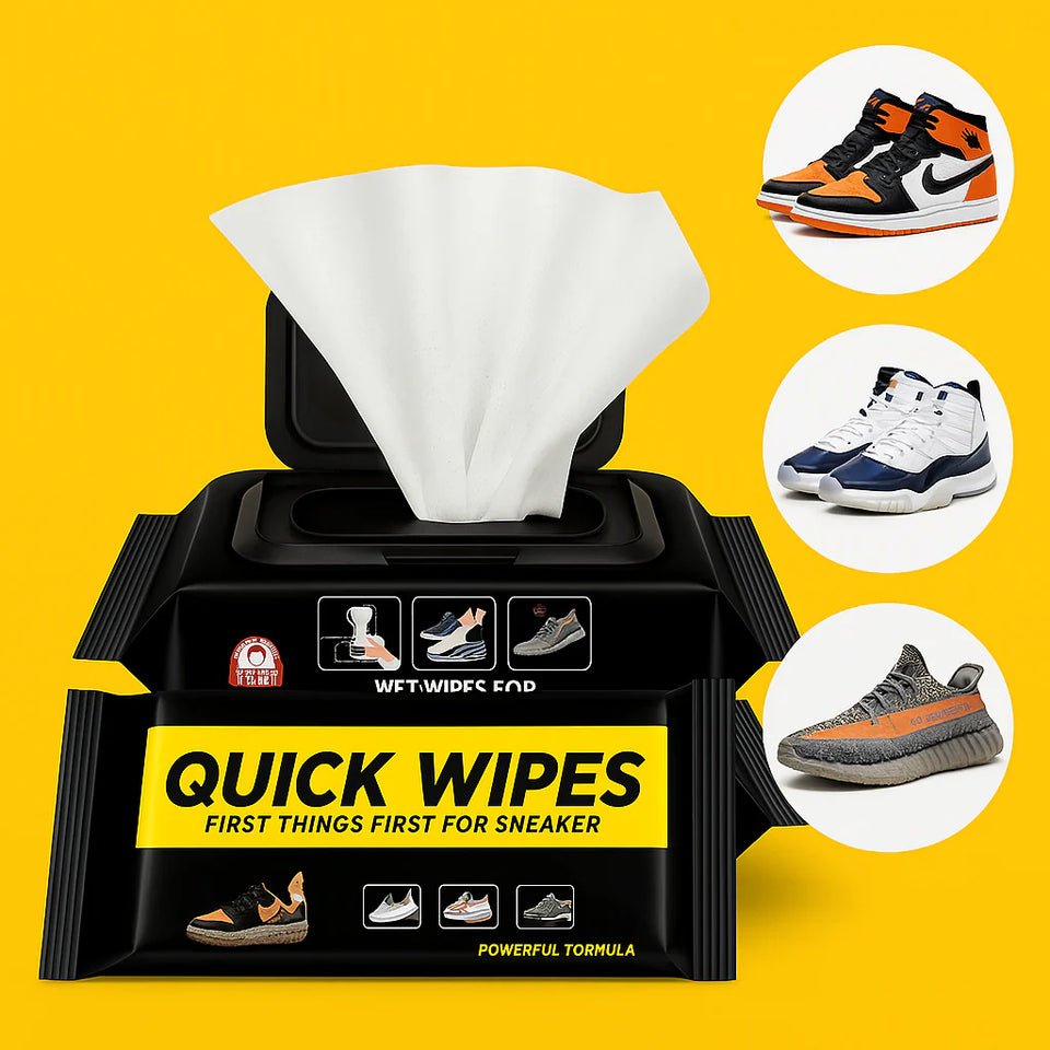 Quickly Sneaker Cleaning Wipes Buy One Get One Free